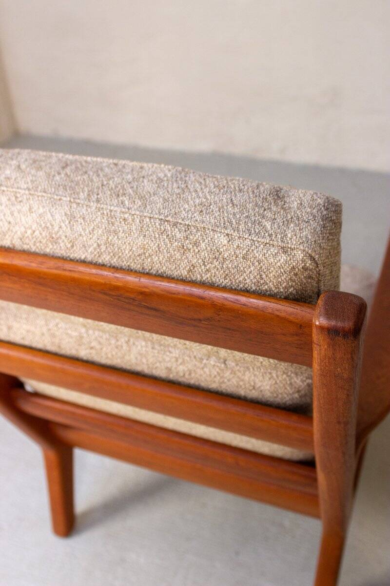 Mid-Century Teak Armchair by Juul Kristensen, Denmark, 1960s