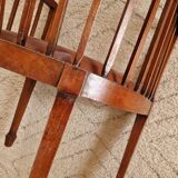 Small Art Deco bench and armchairs in beech, 1930s