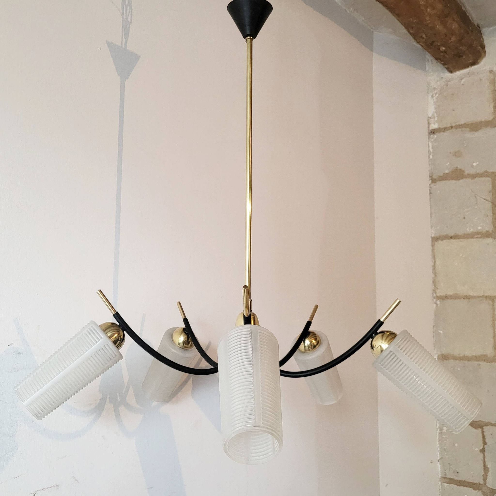 Suspension Arlus vintage 1950