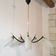 Vintage Arlus pendant light 1950