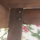 Vintage Louis Philippe style bonnetière wardrobe from the 1800s in cherry wood.