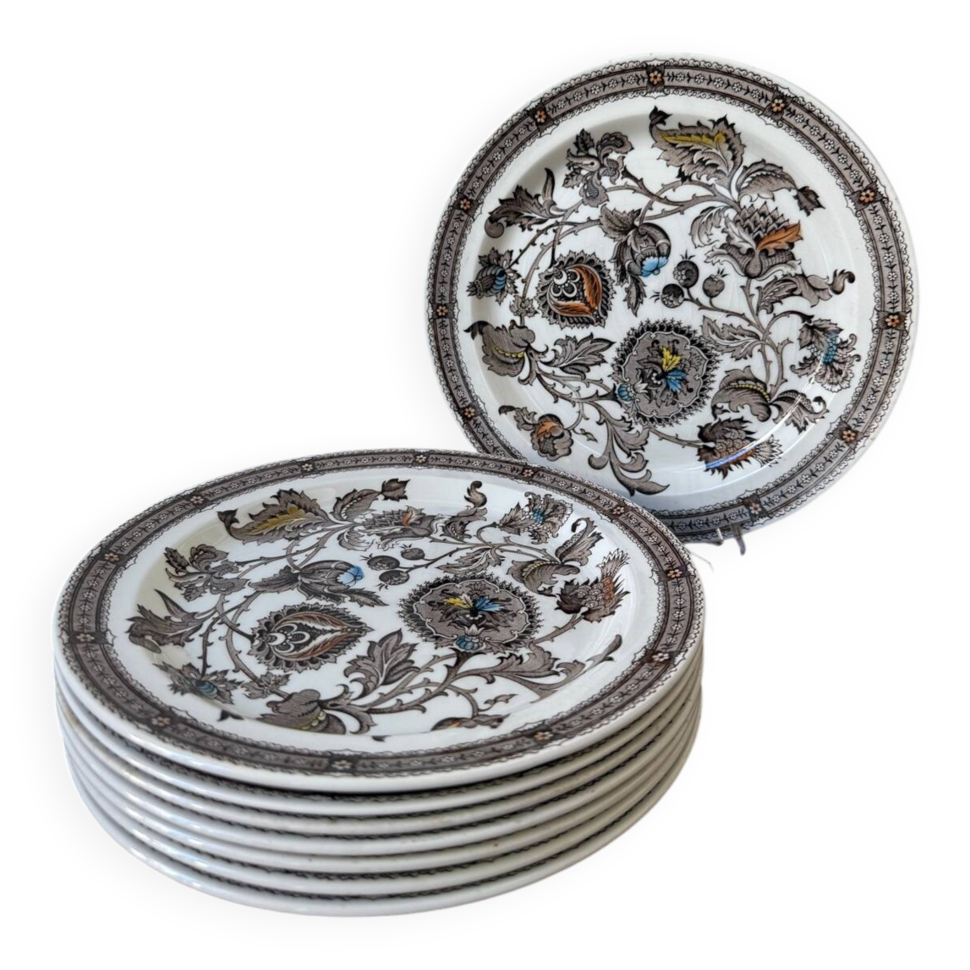 Ridgway Jacobean Plates