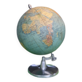 Taride terrestrial globe 1962 aluminum base