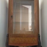 Vintage display cabinet in rosewood veneer 1950/1960