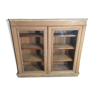 Vitrine en bois massif