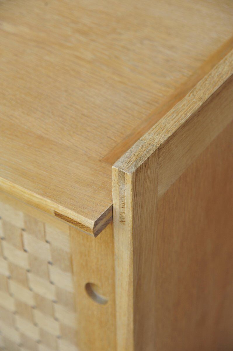 Danish vintage oak sideboard by Ilse & Ove Rix for Uldum Møbelfabrik