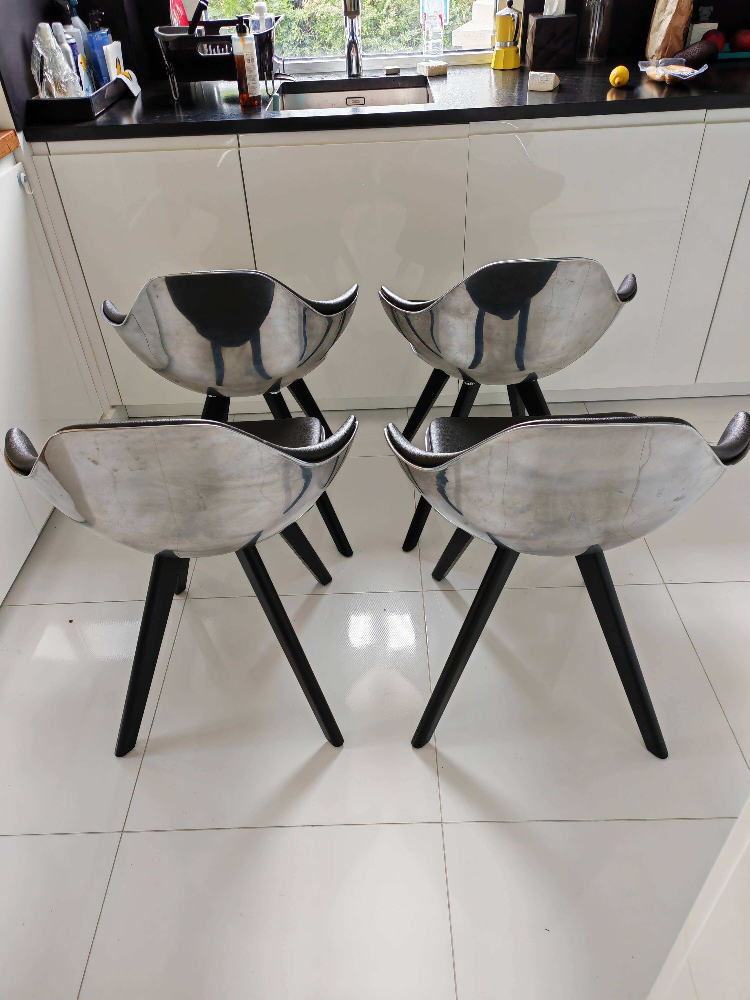 Chaises bridge Roche Bobois