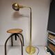 Adjustable brass floor lamp by Metalarte for Hansen, Spain, 1960s