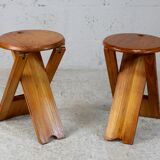 Pair of stools, Adrian Reed, Suzy model, circa 1970