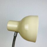 60s beige metal desk lamp