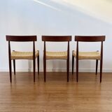 Danish trio of chairs by Arne Hovmand Olsen