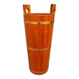 Scandinavian teak umbrella stand by JH Sävsjö
