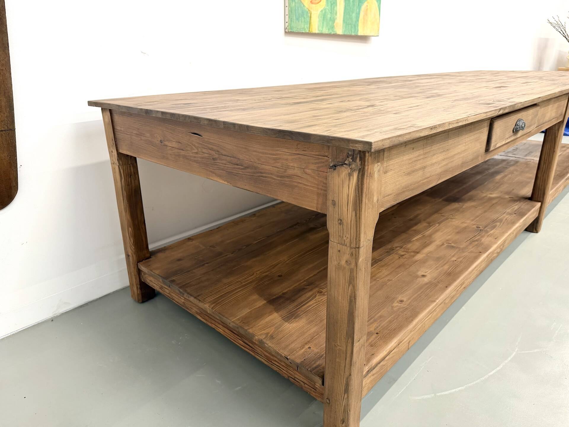 XXL draper's table from the 1950s