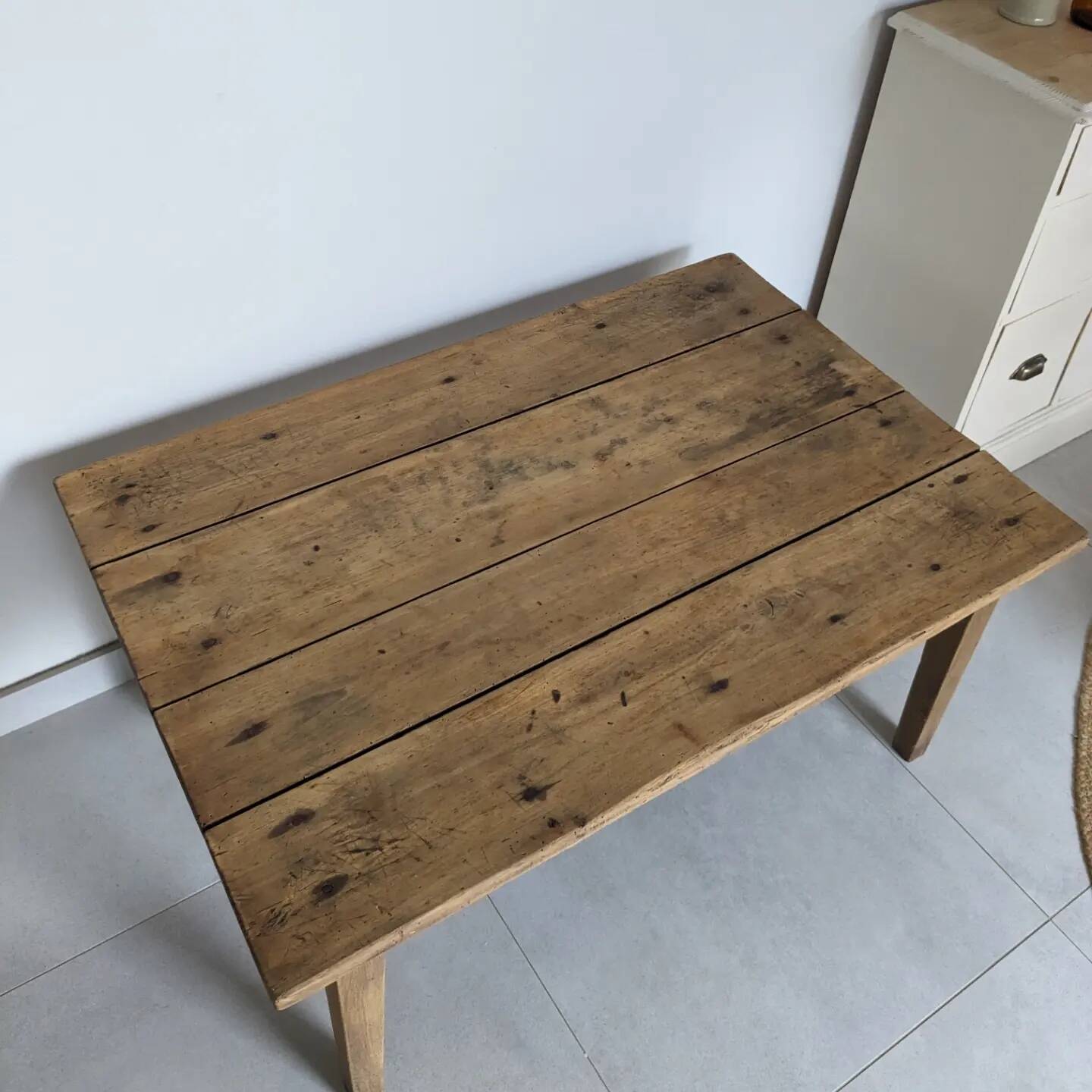 Table basse de ferme