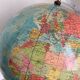 Vintage globe 1973 terrestrial Räth ex-GDR - 48 cm