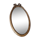 Miroir doré ovale 41x23