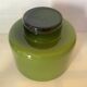 Cache pot vide poche pâte de verre vert
