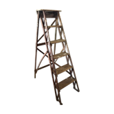 Escabeau bois ancien
