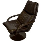 Vintage Artifort lounge chair Geoffrey Harcourt Design Easy Chair