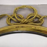 Miroir laiton doré