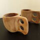 Natural and ecological wood cups