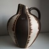 Ceramic pitcher signed