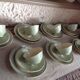 Peppermint coffee and dessert service / Villeroy - Boch / vintage 50-60