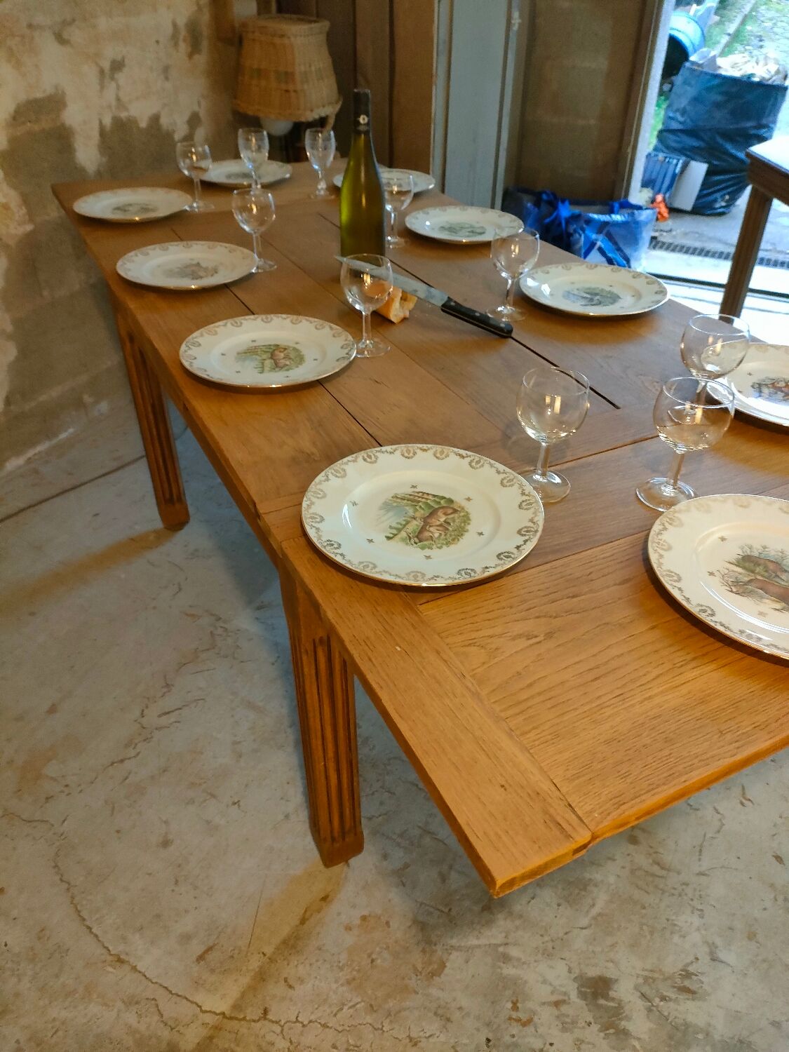 Farmhouse table