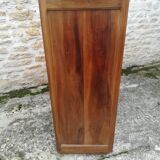 Asymmetric solid walnut buffet