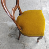 Set de 2 chaises style victorien