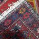Handmade antique Persian Karajeh rug 2.2' x 4.1' (68cm x 126cm) 1930s - 1C1155