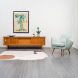 Vintage armchair 50s, restored