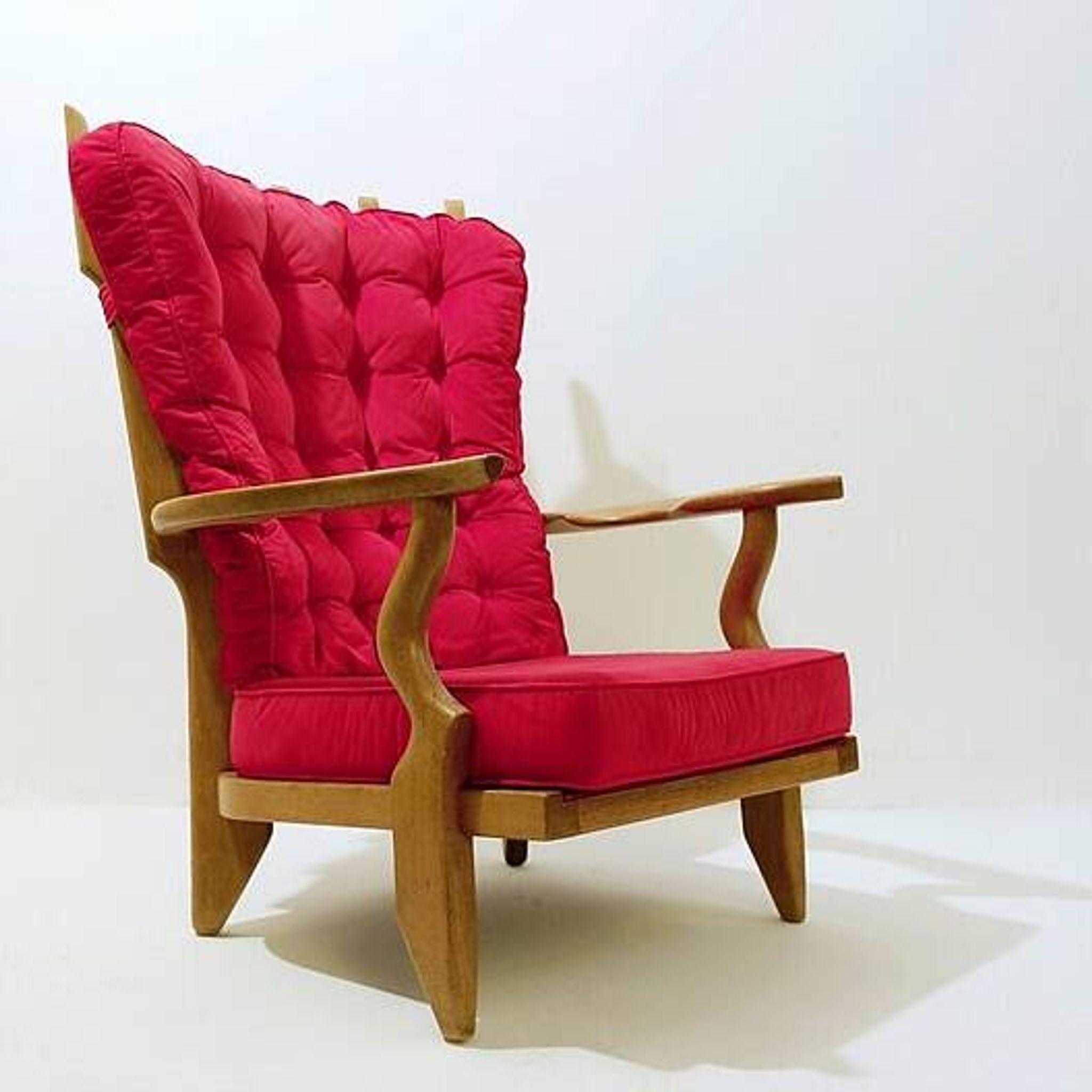 Fauteuil "Grand Repos" de Guillerme & Chambron pour Votre maison - 1960s