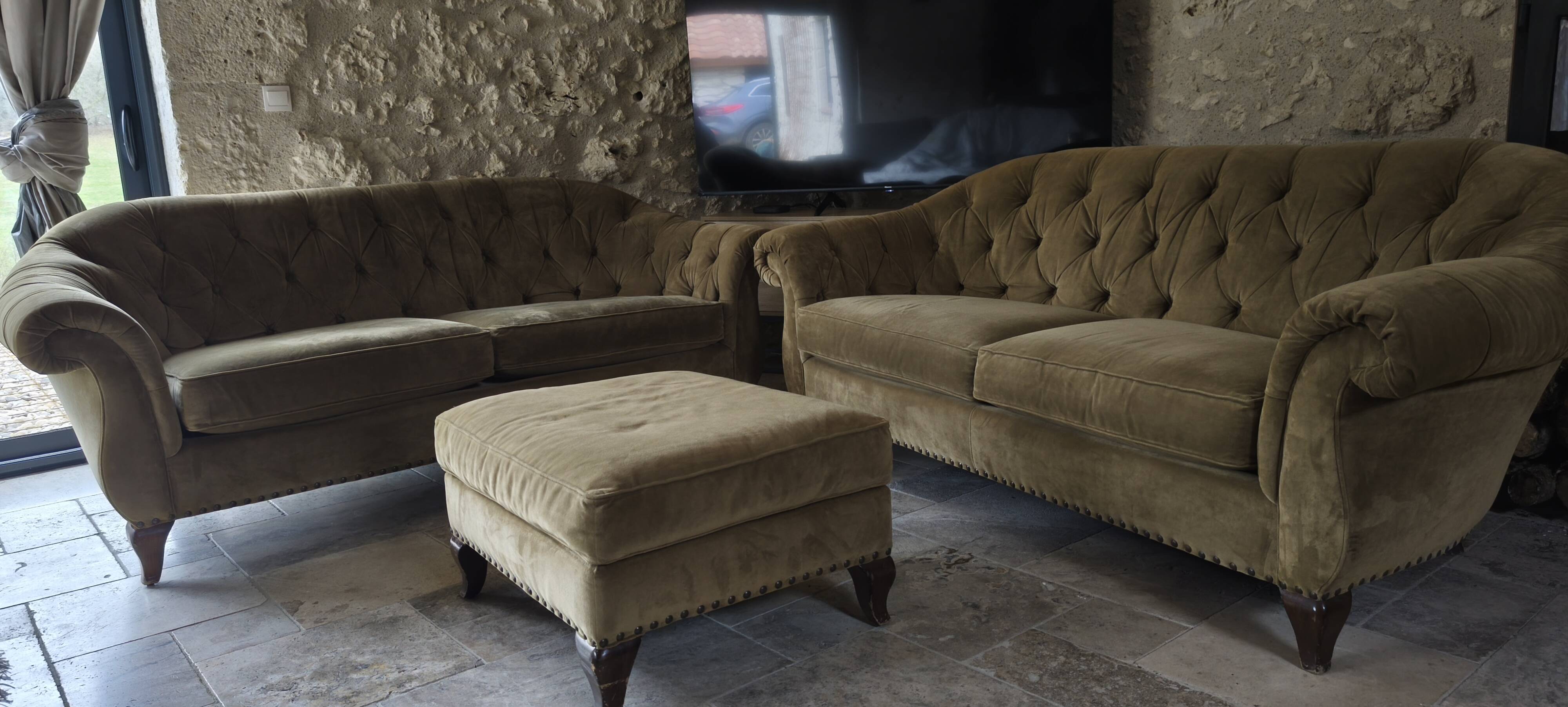 Prestige Salon LAUREN RALPH LAUREN - Quilted Velvet