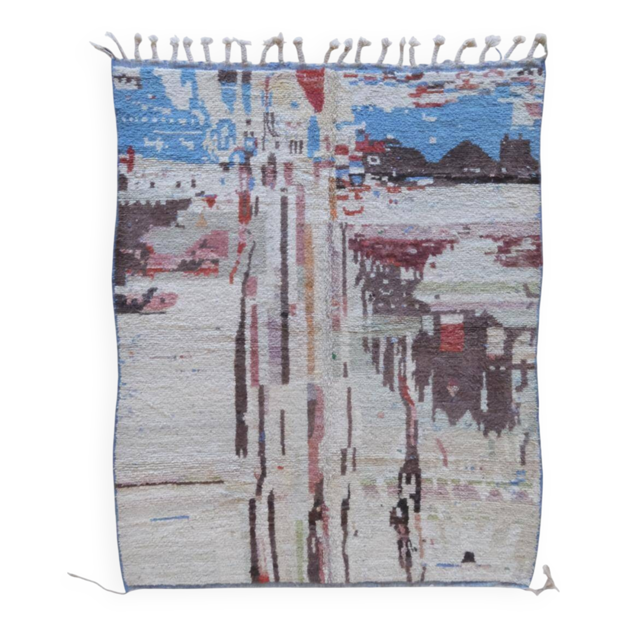 Tapis Berbère Abstrait - 240 x 185 cm