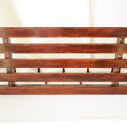 Portemanteau  mural en bois foncé vintage