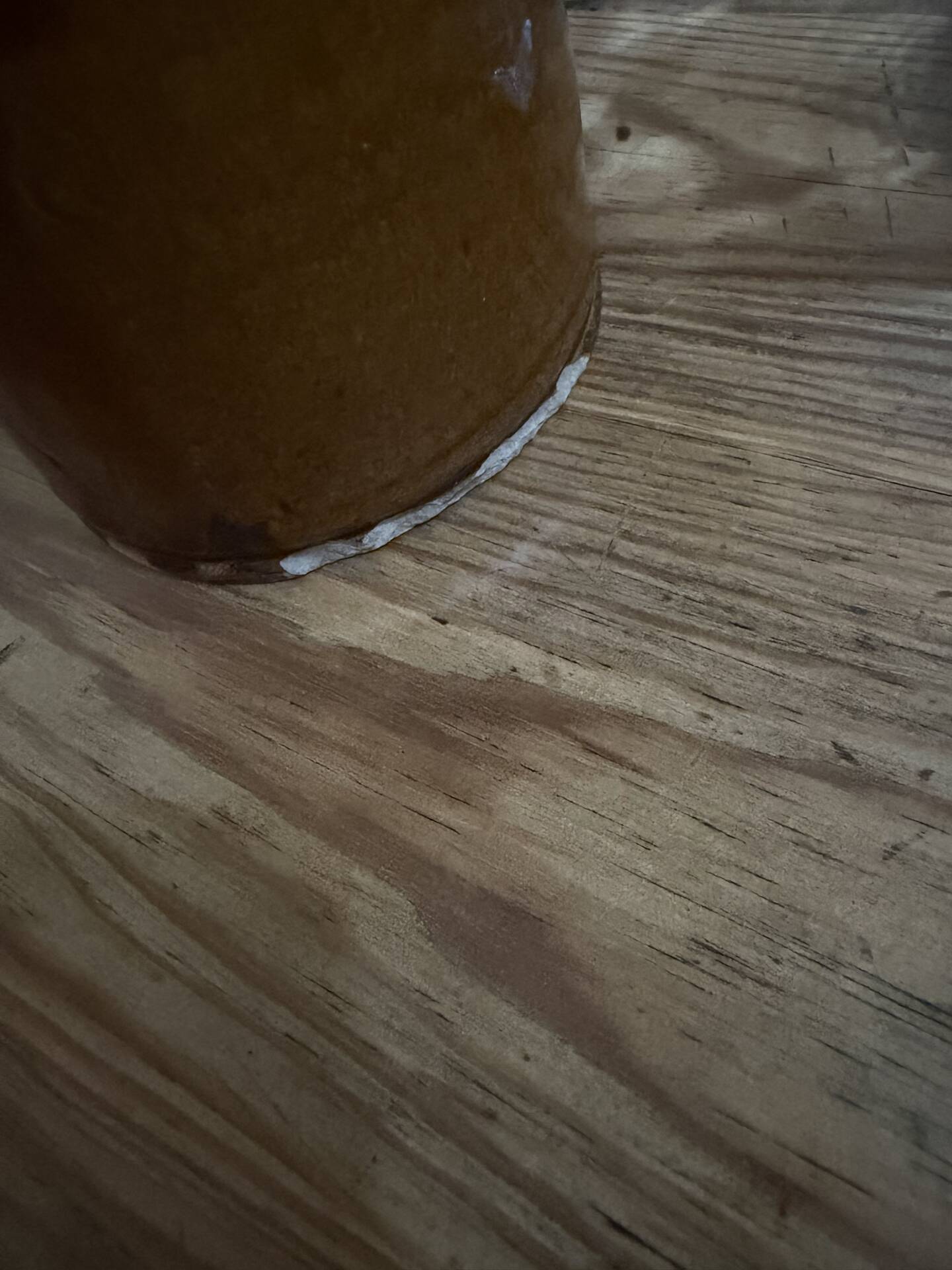 Old stoneware bottle