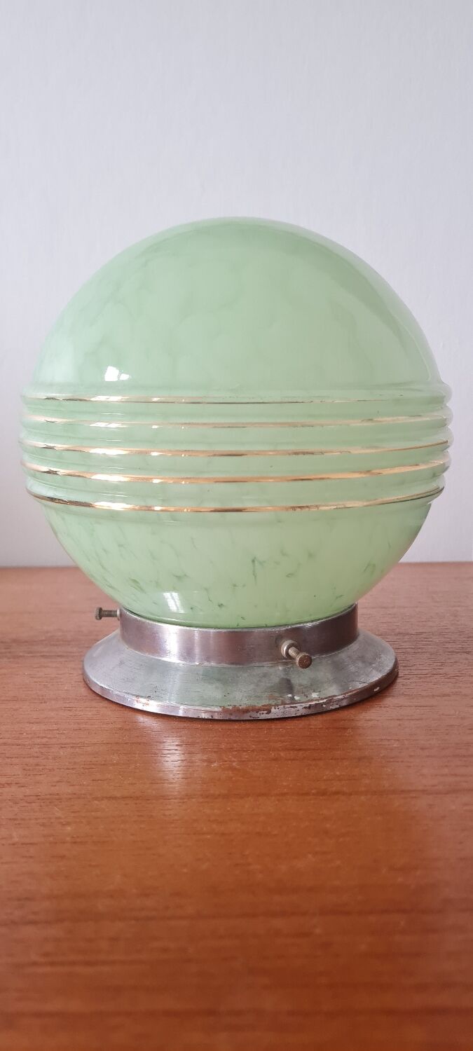 Clichy glass ceiling lamp