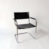 Marcel Breuer 1960 vintage leather armchair chair