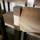 Oak dining chairs by Emiel Veranneman for Decoene Belgium