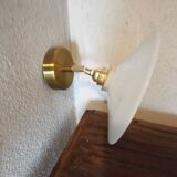 Vintage opaline wall light