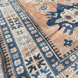 Vintage Turkish carpet Kars Anatolia handmade 224x324 cm