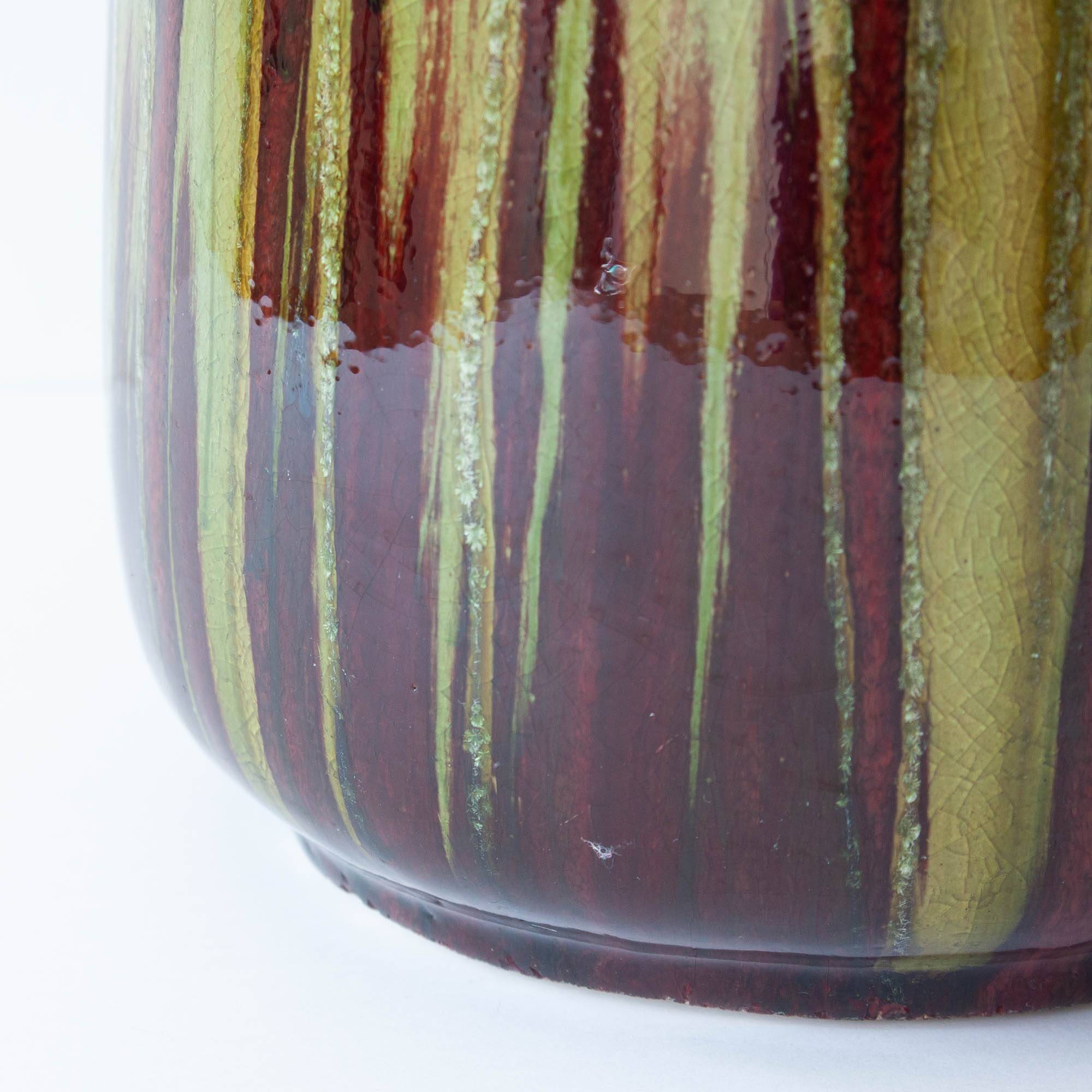 Vintage Lava Ceramic Vase, 1970's