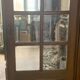 Double separation doors with transom and beveled glass 20th century