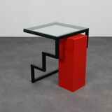 Postmodern Side Table in Memphis style, 1980s