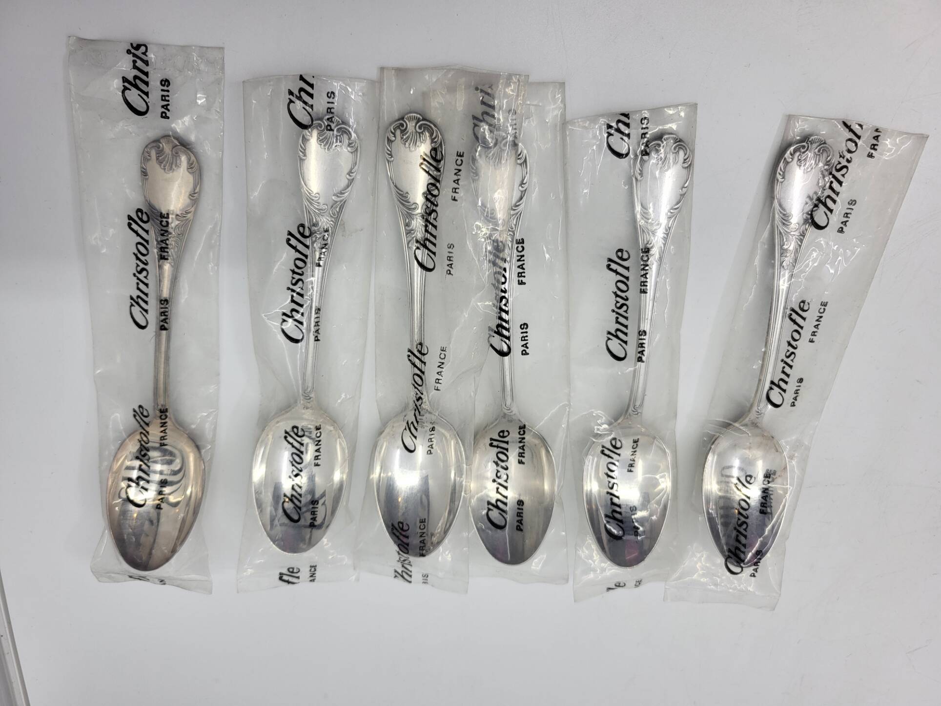 Christofle silverware model Marly (set of 24) France
