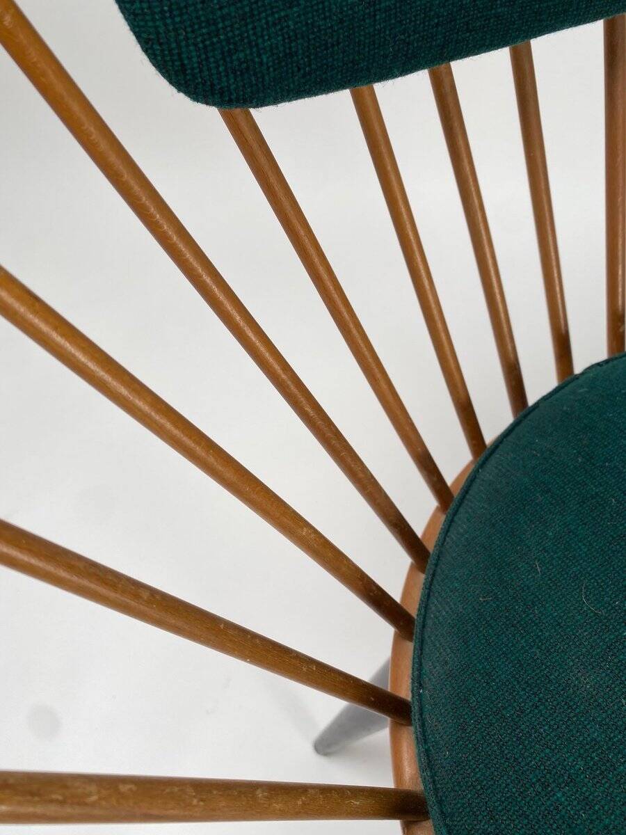 Fauteuil rond attribué à Yngve Ekström pour Swedese, Suède, années 1960