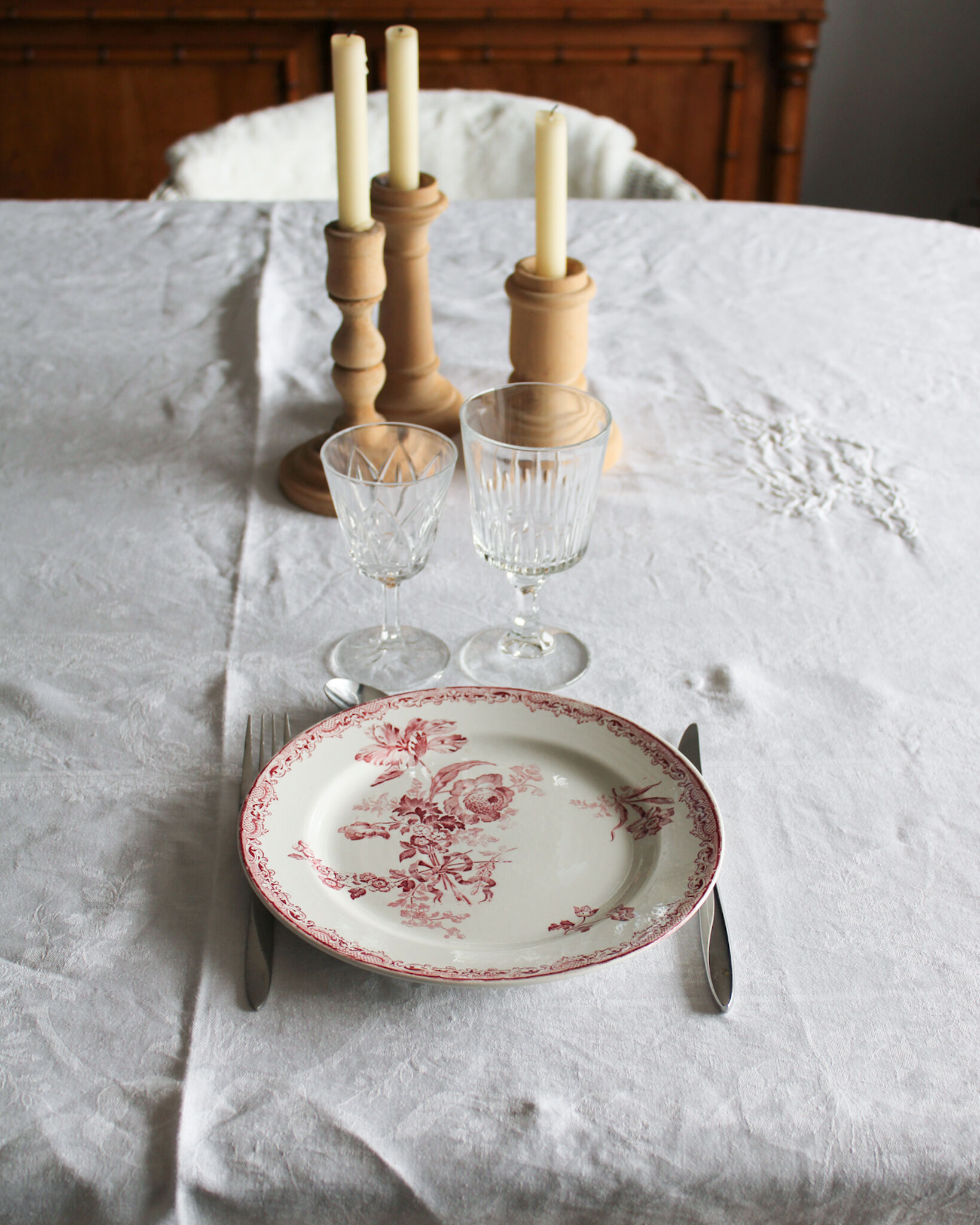 Mismatched old plates