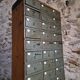 Antique hardware cabinet with 48 drawers, circa 1900.