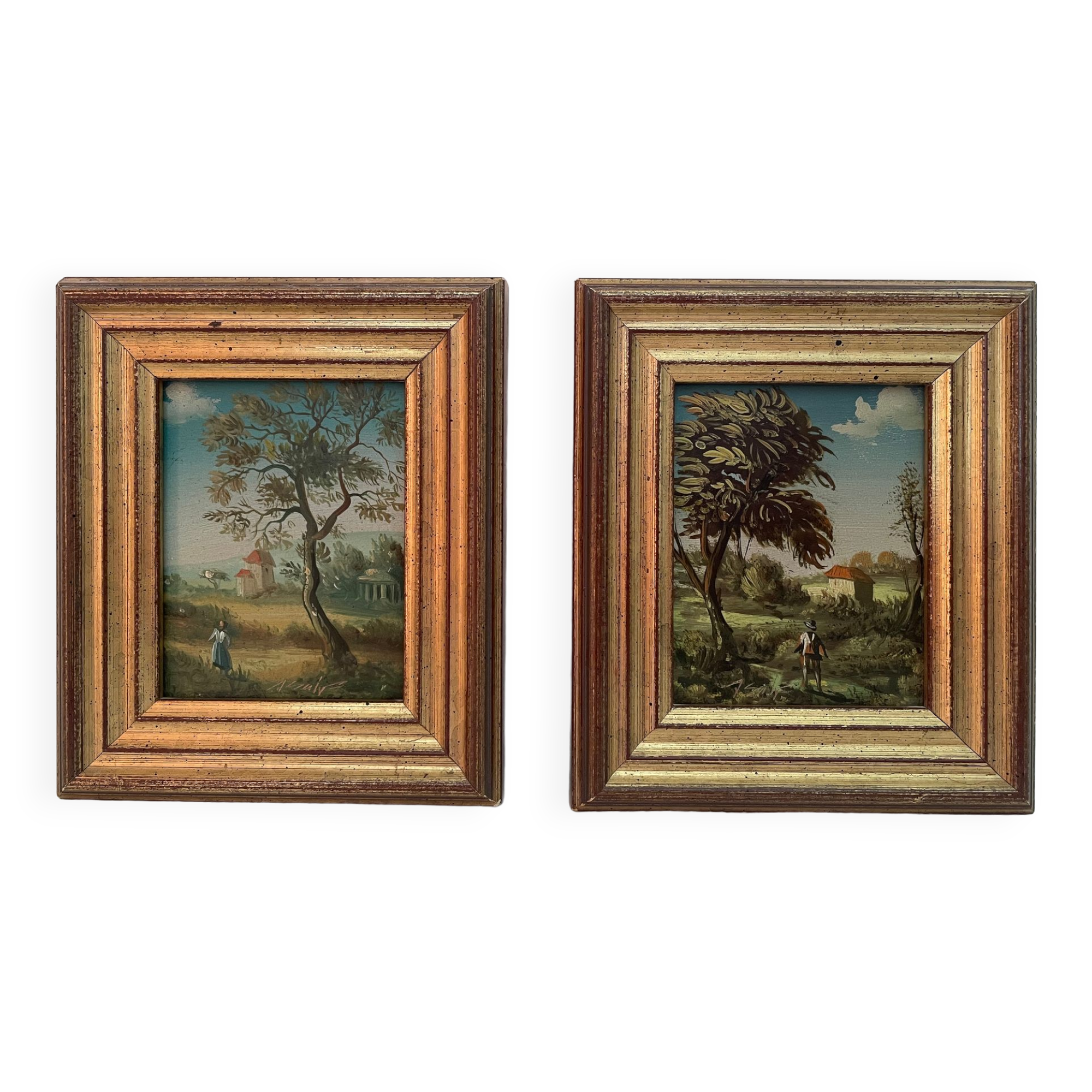 Duo de peintures